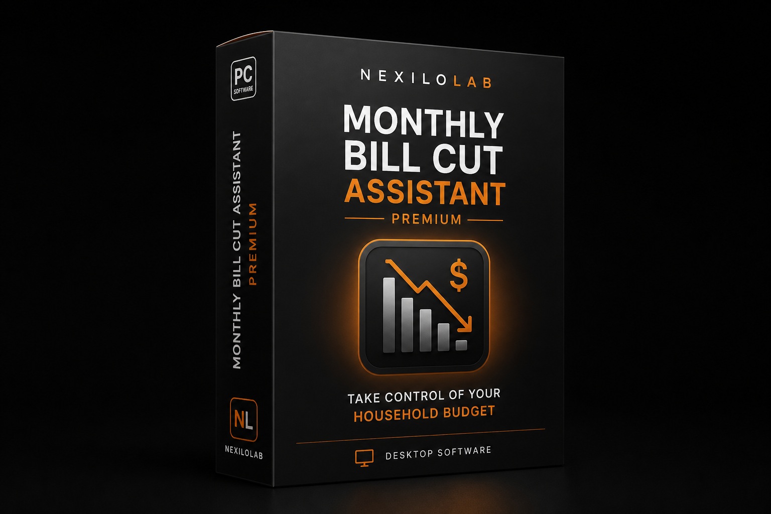 Mockup Monthly Bill Cut Assistant Premium